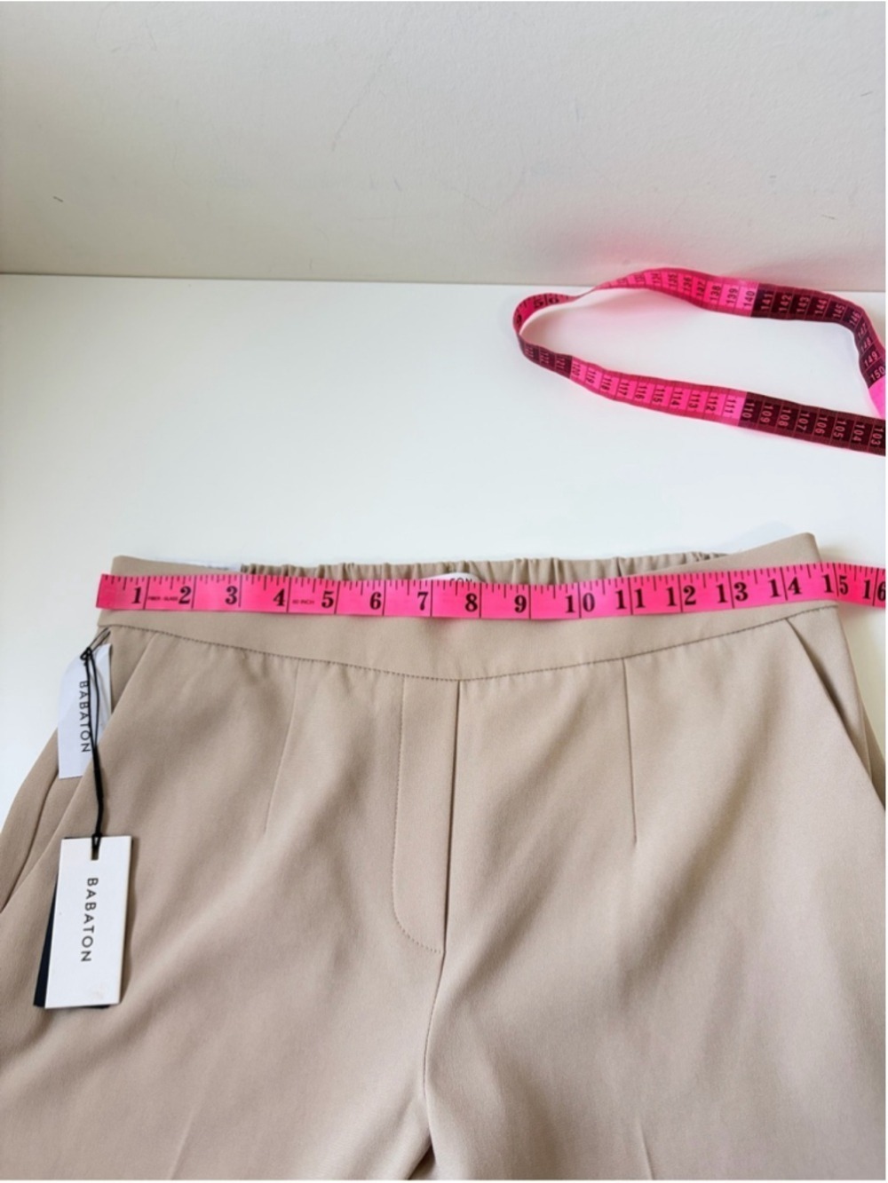 ARITZIA BABATON CONAN PANT in Olive Beige Size 8 NWT - Picture 9 of 12